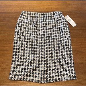 Jones New York tweed skirt
